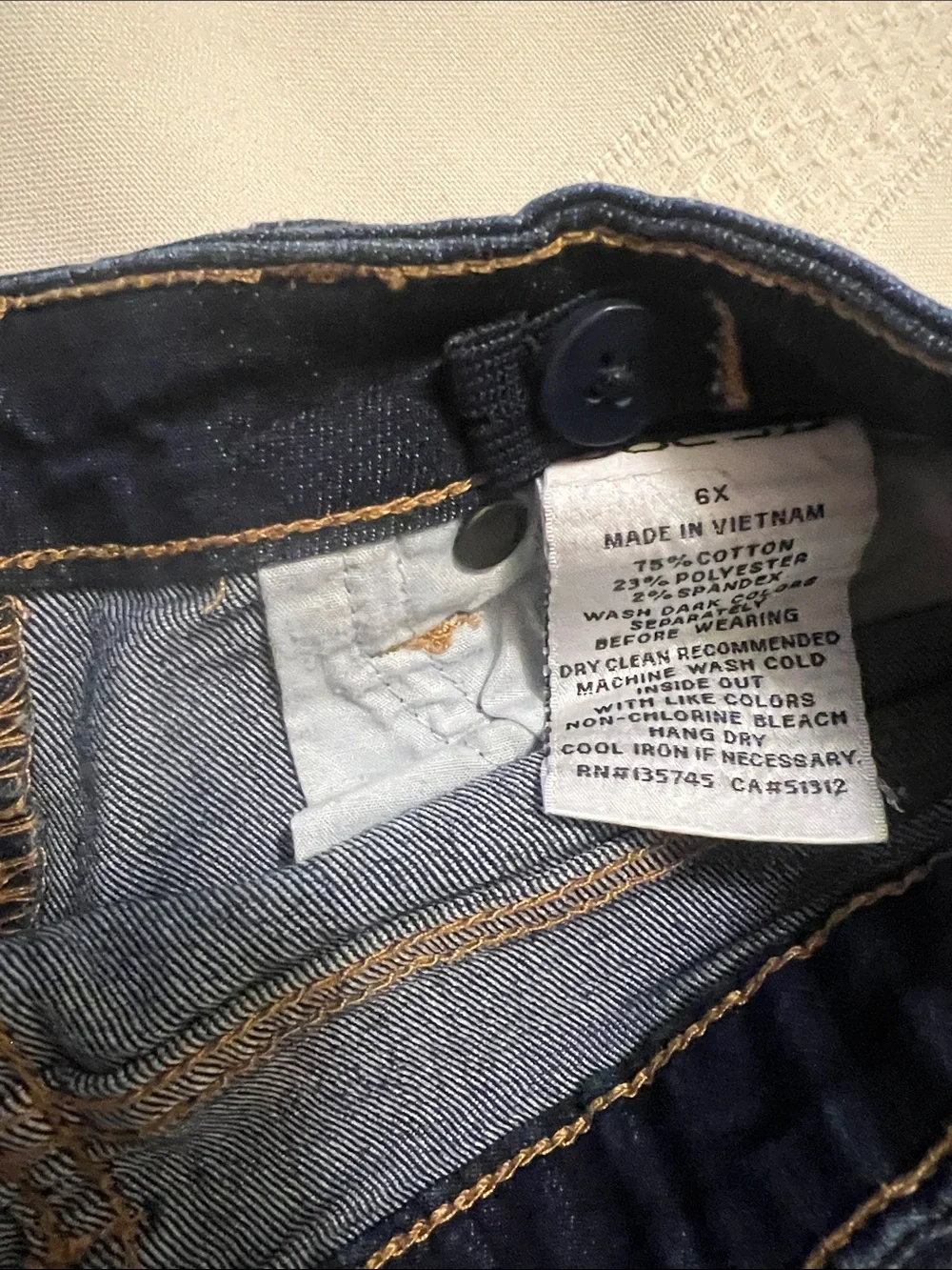 Joe's Jeans Indigo Kids Denim Shorts 6X